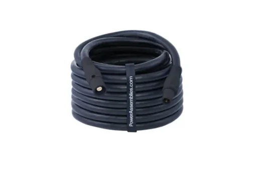 Type DLO Extension 4AWG Camlock Series 15 Male to Female 50' Black