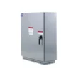 LBS Compact Series Load bank station 400A 120/240V 3P4W (BLK/RED/BLU/WHT/GRN) 1 CAM/Phase NEMA 4/12 front view