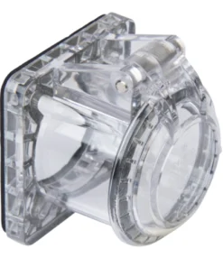 Marinco Series 16 Clear CamLock Snapping Cover Automatic Closing Lid