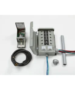 Connecticut Electric 10-circuit G2 manual transfer switch kit w/ outlet